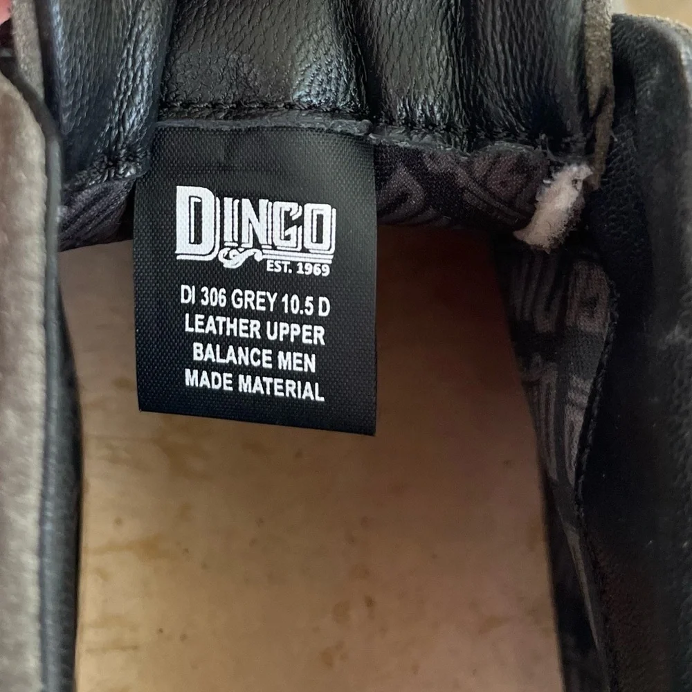 Dingo Gray Sneakers with Suede Upper and Thick Midsole